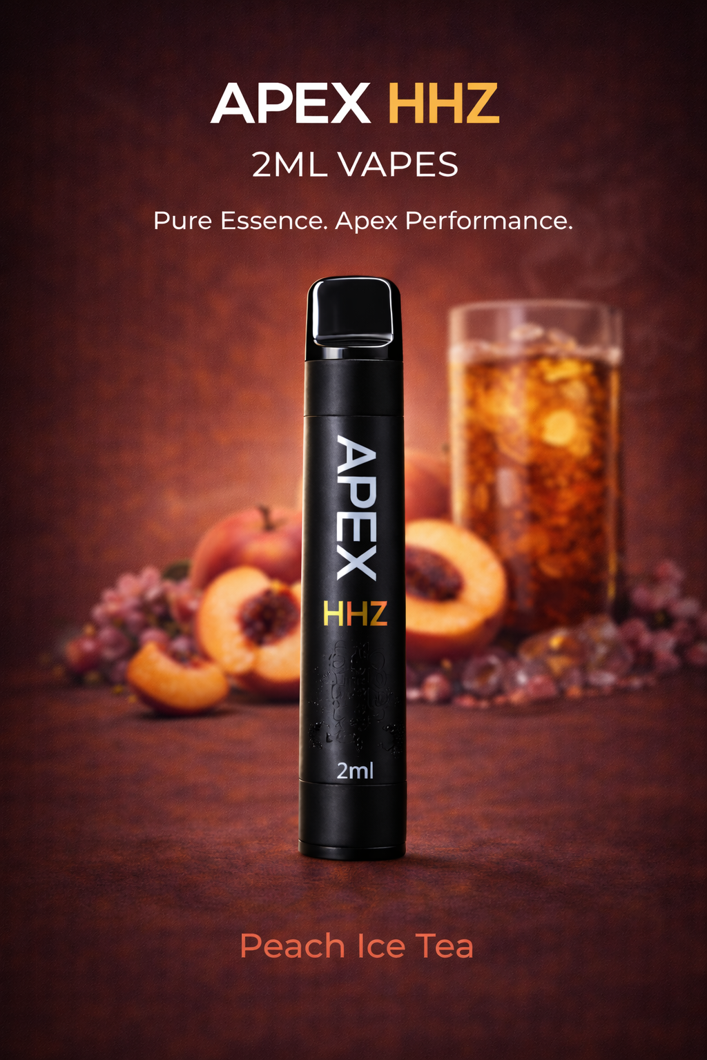 Apex HHZ Peach Ice Tea 2ml Vape